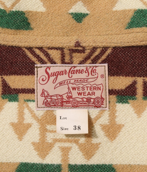 Lot No. SC15436 / NATIVE AMERICAN WOOL BLANKET JACKET