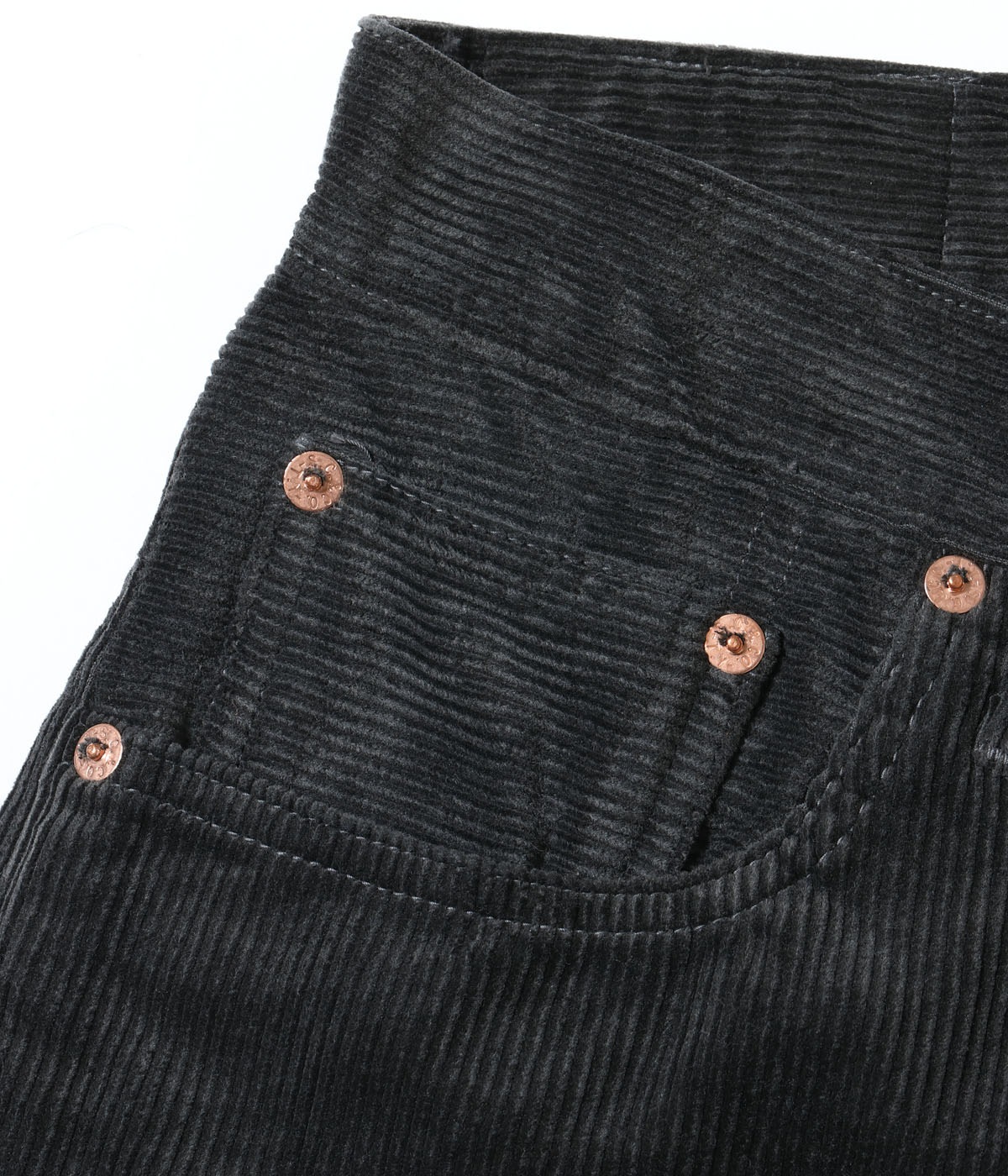 Lot No. SC42483 / 9W CORDUROY 5POCKET PANTS PIGMENT DYED