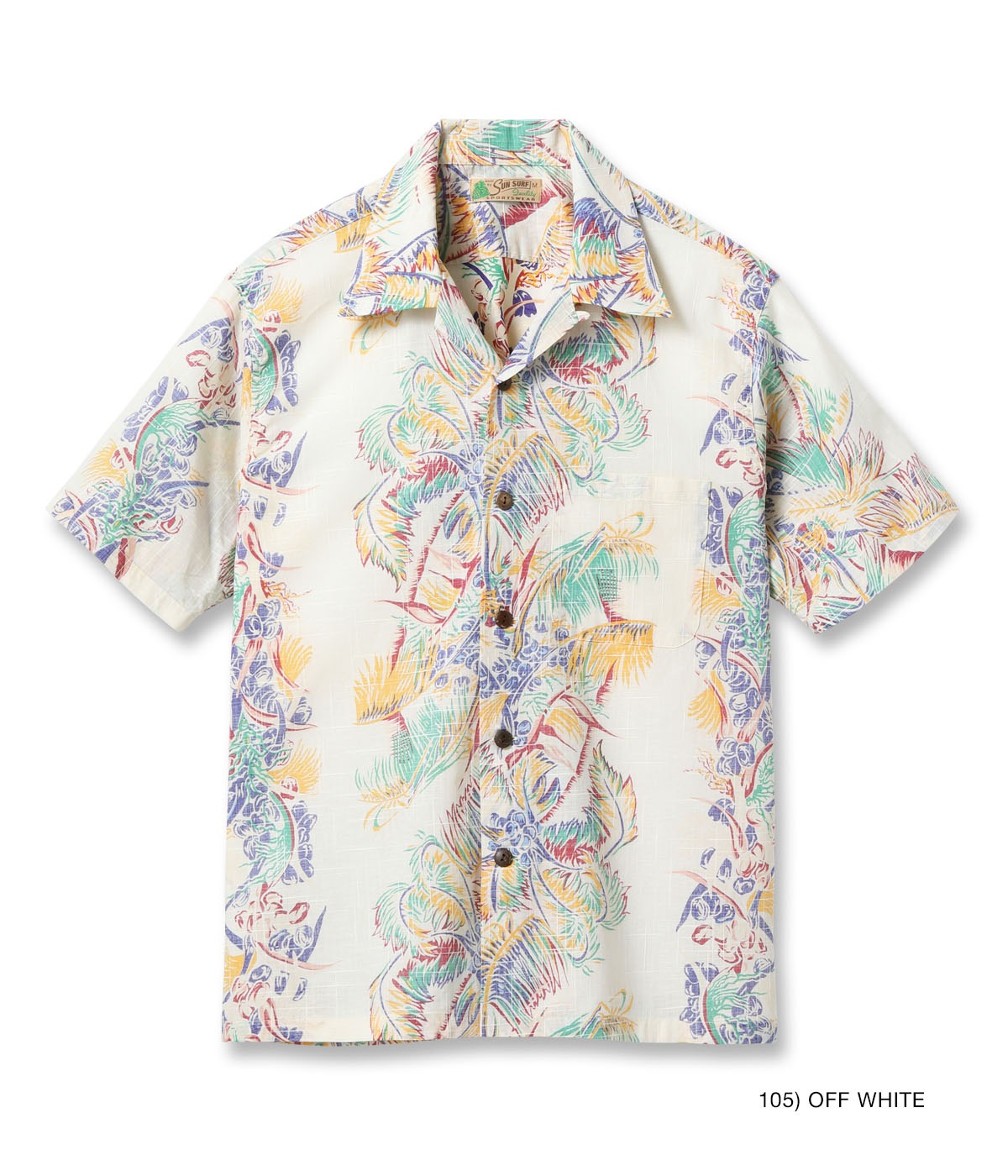 Lot No. SS39503 / COTTON LINEN SLUBYARN OPEN SHIRT “COCO