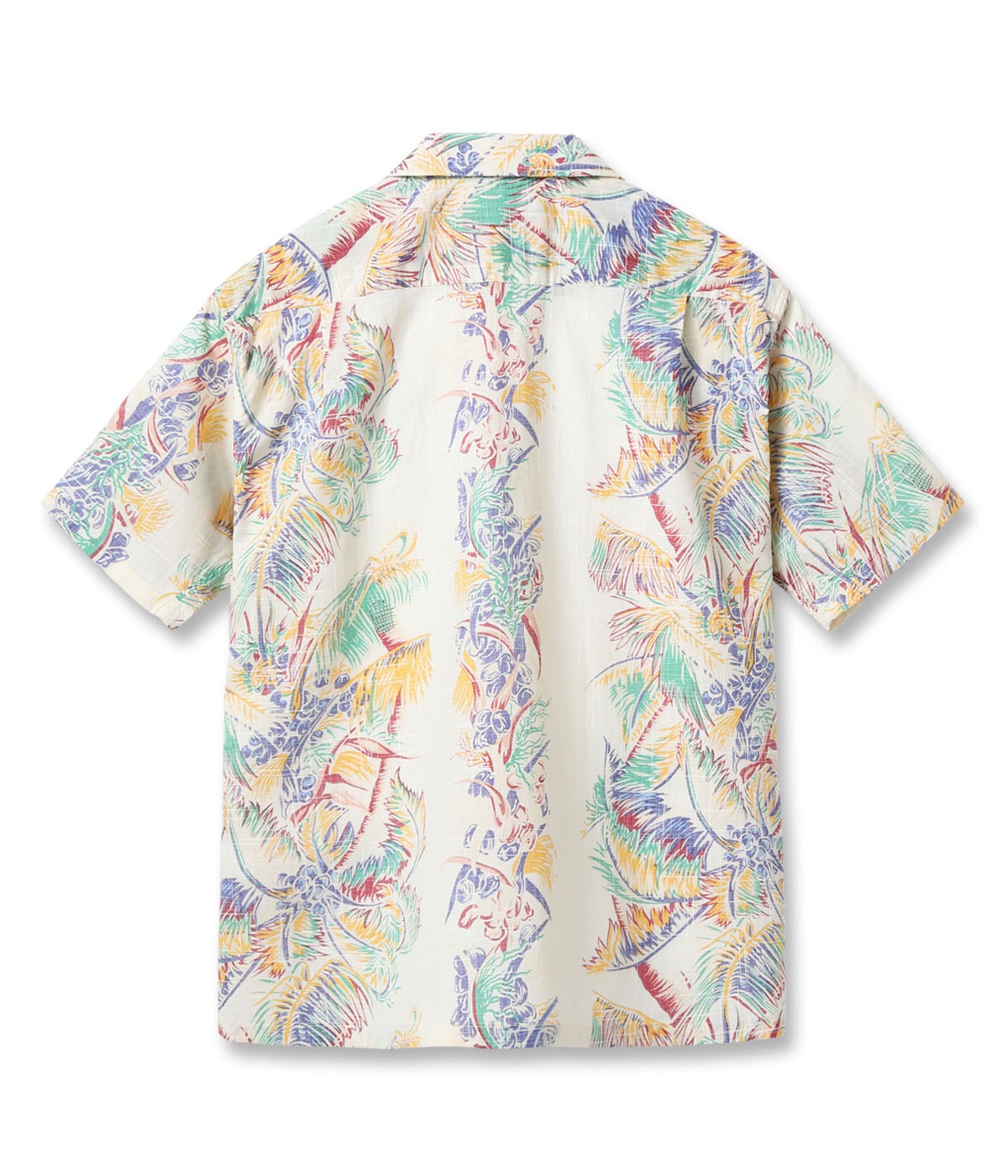 Lot No. SS39503 / COTTON LINEN SLUBYARN OPEN SHIRT ��COCO PALMS��