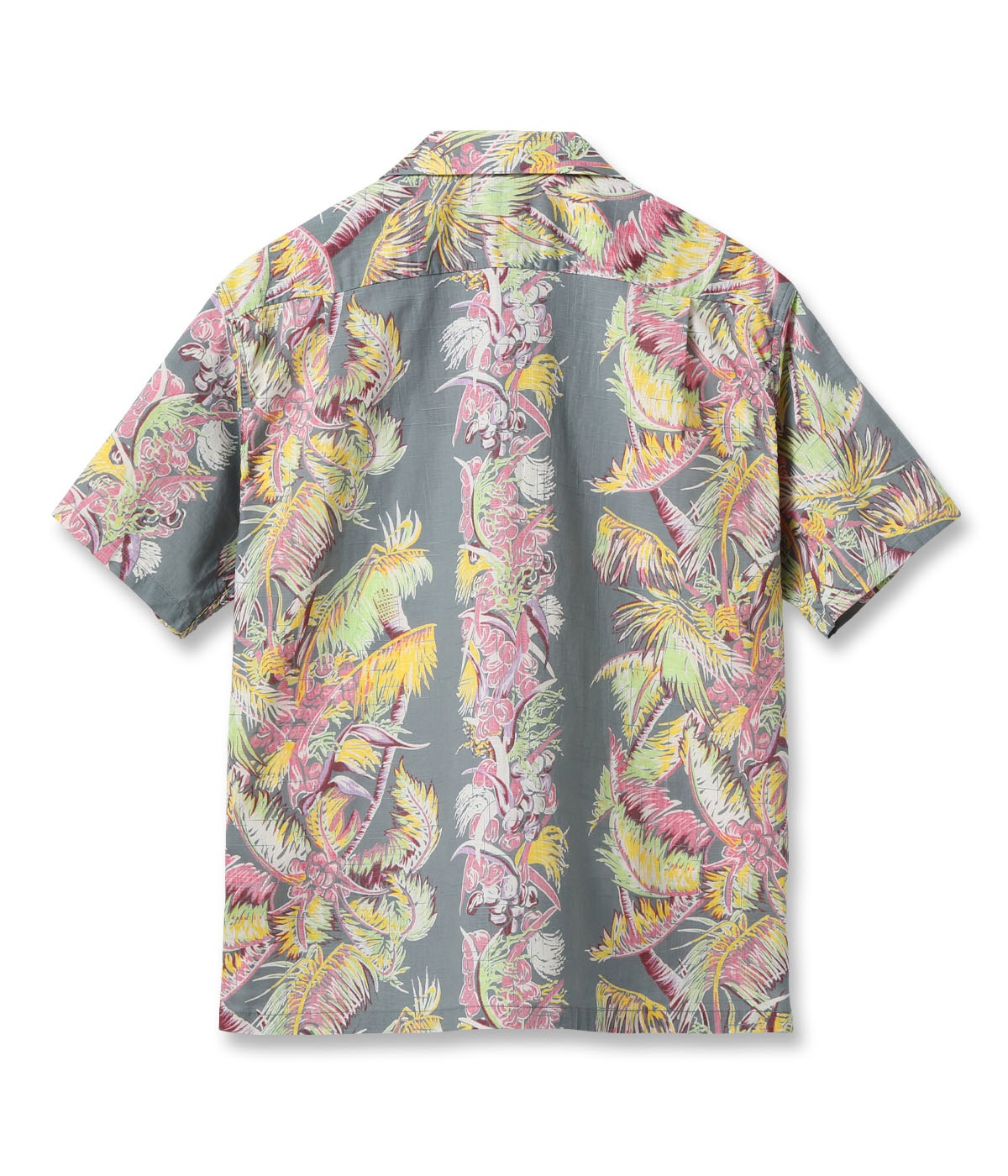 Lot No. SS39503 / COTTON LINEN SLUBYARN OPEN SHIRT ��COCO PALMS��