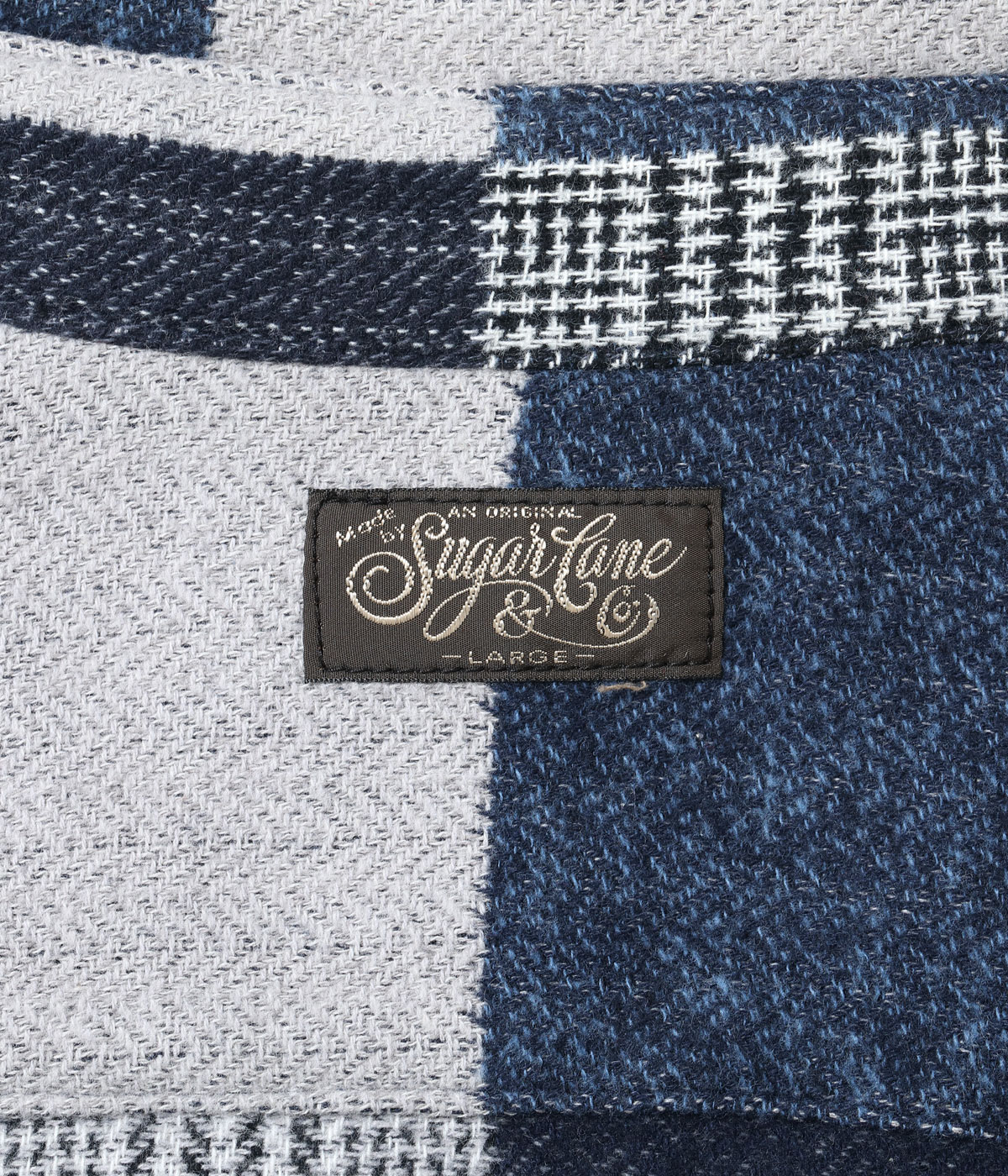 Lot No. SC29589 / PATCHWORK CHECK WORK SHIRT