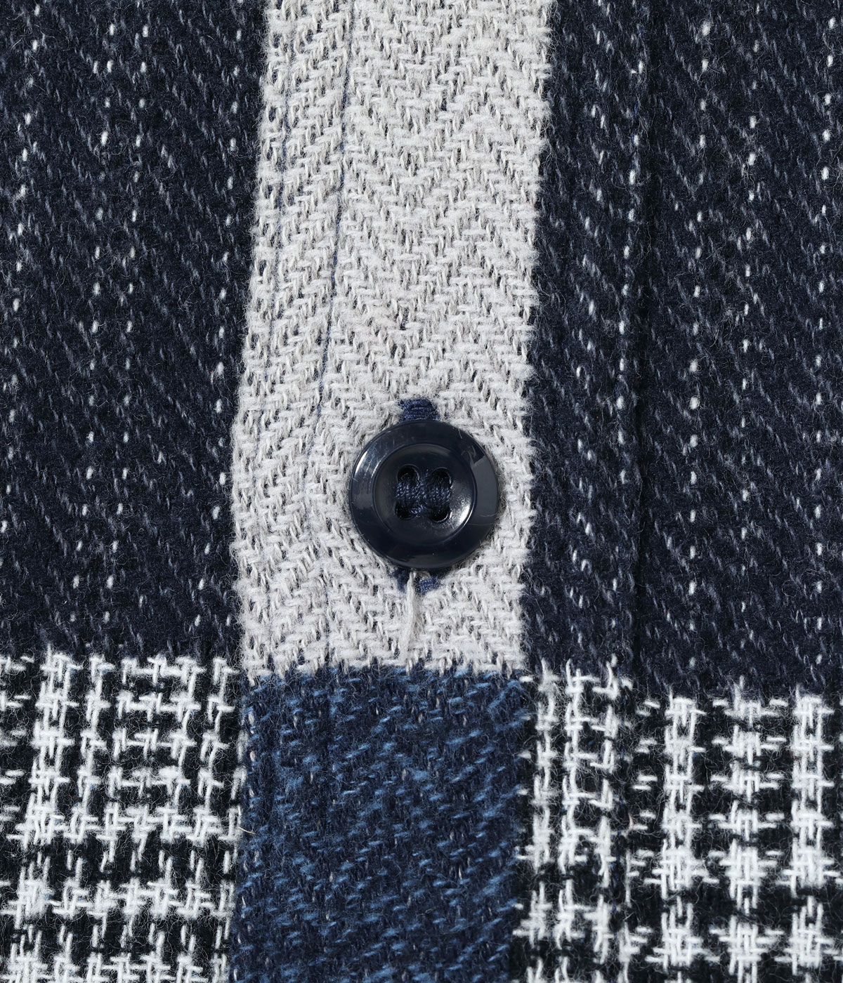 Lot No. SC29589 / PATCHWORK CHECK WORK SHIRT