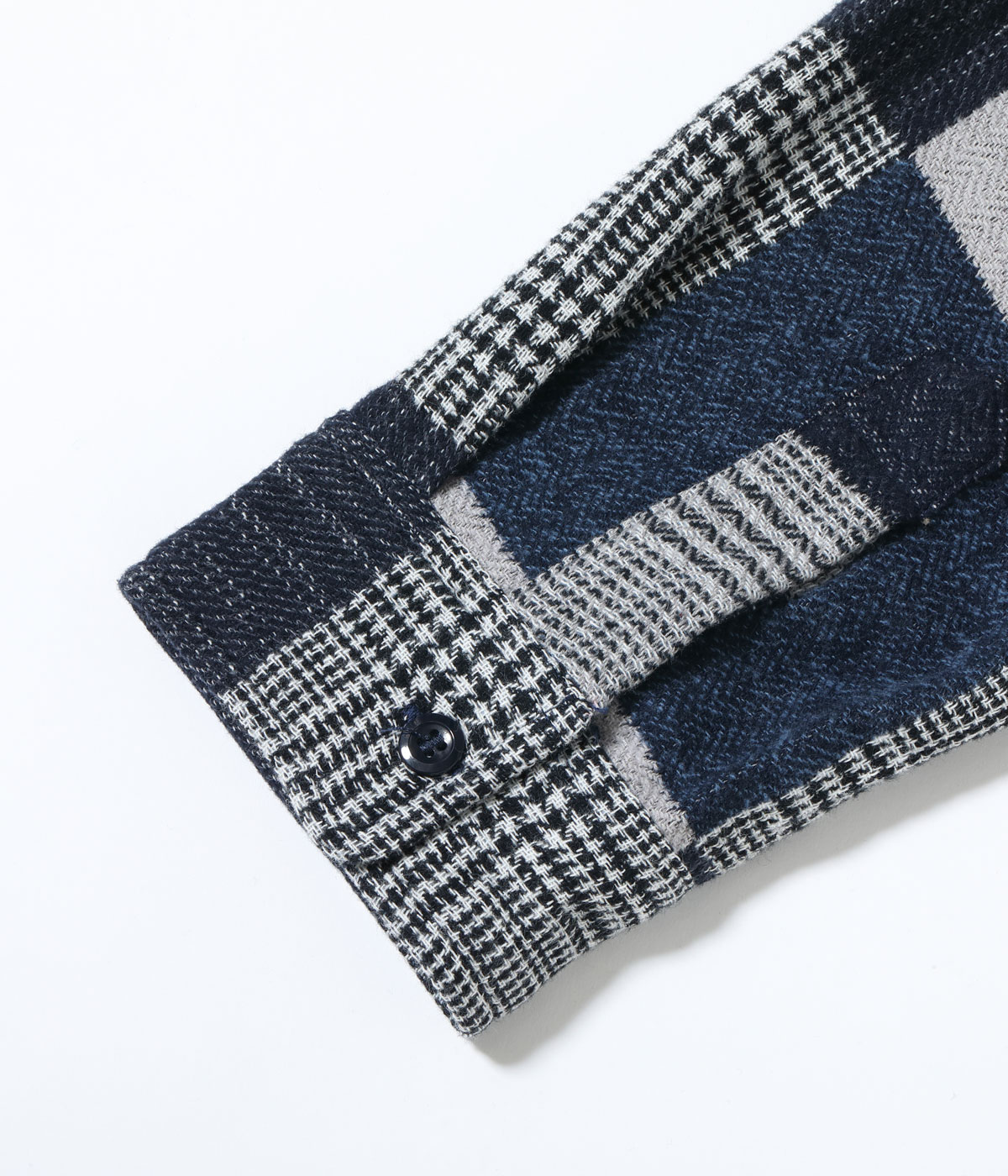 Lot No. SC29589 / PATCHWORK CHECK WORK SHIRT