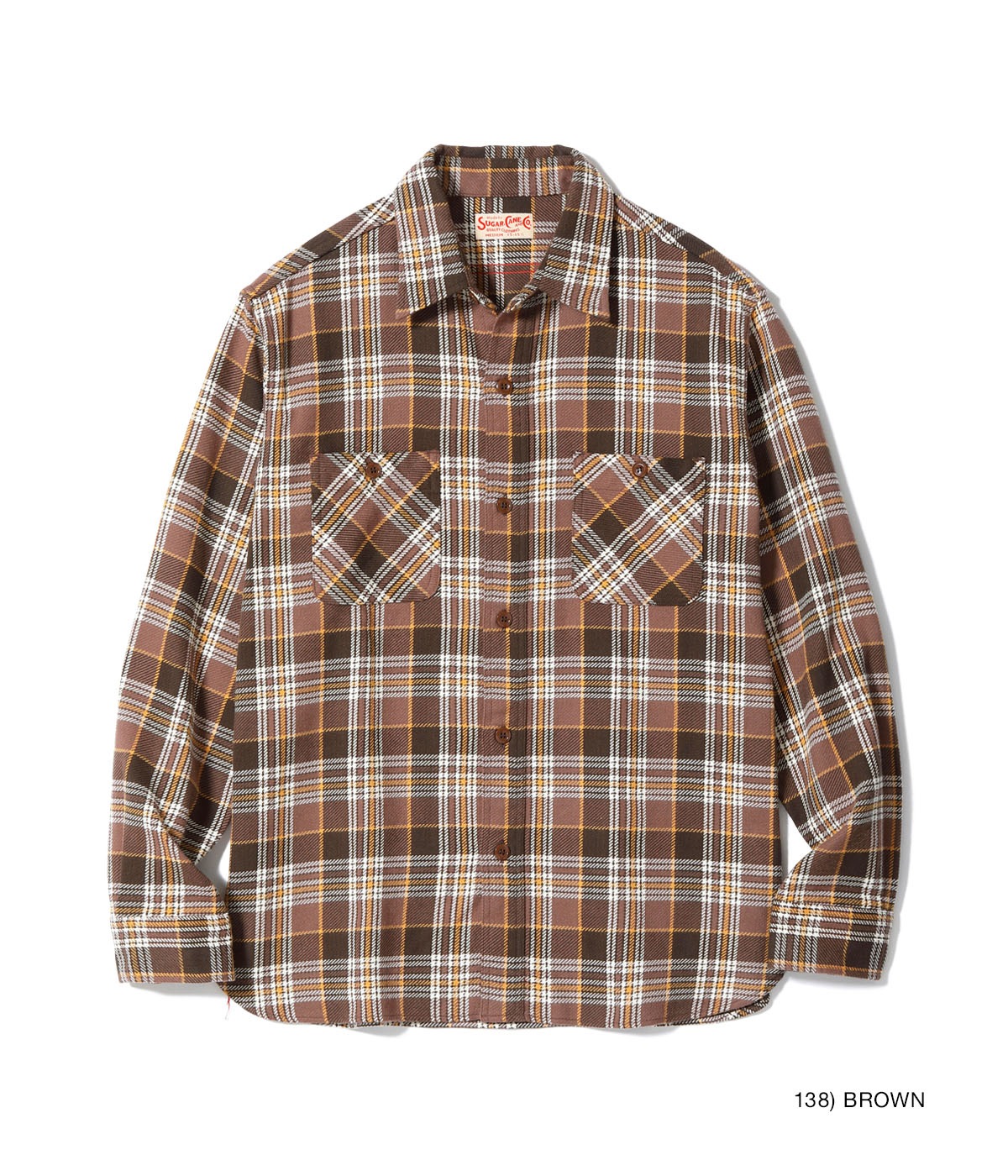 Lot No. SC29564 / TWILL CHECK WORK SHIRT