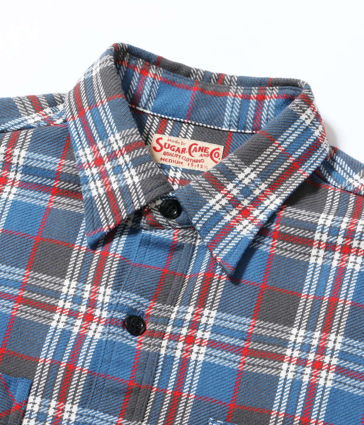 Lot No. SC29564 / TWILL CHECK WORK SHIRT