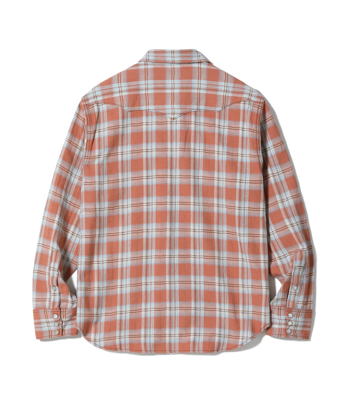 2026ǯ4��8�������� / Lot No. SC29687 / WASHER HERRINGBONE CHECK WESTERN SHIRT