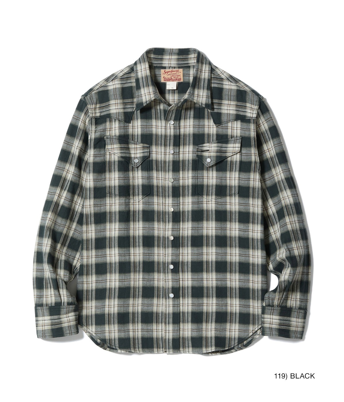 2026ǯ4��8�������� / Lot No. SC29687 / WASHER HERRINGBONE CHECK WESTERN SHIRT
