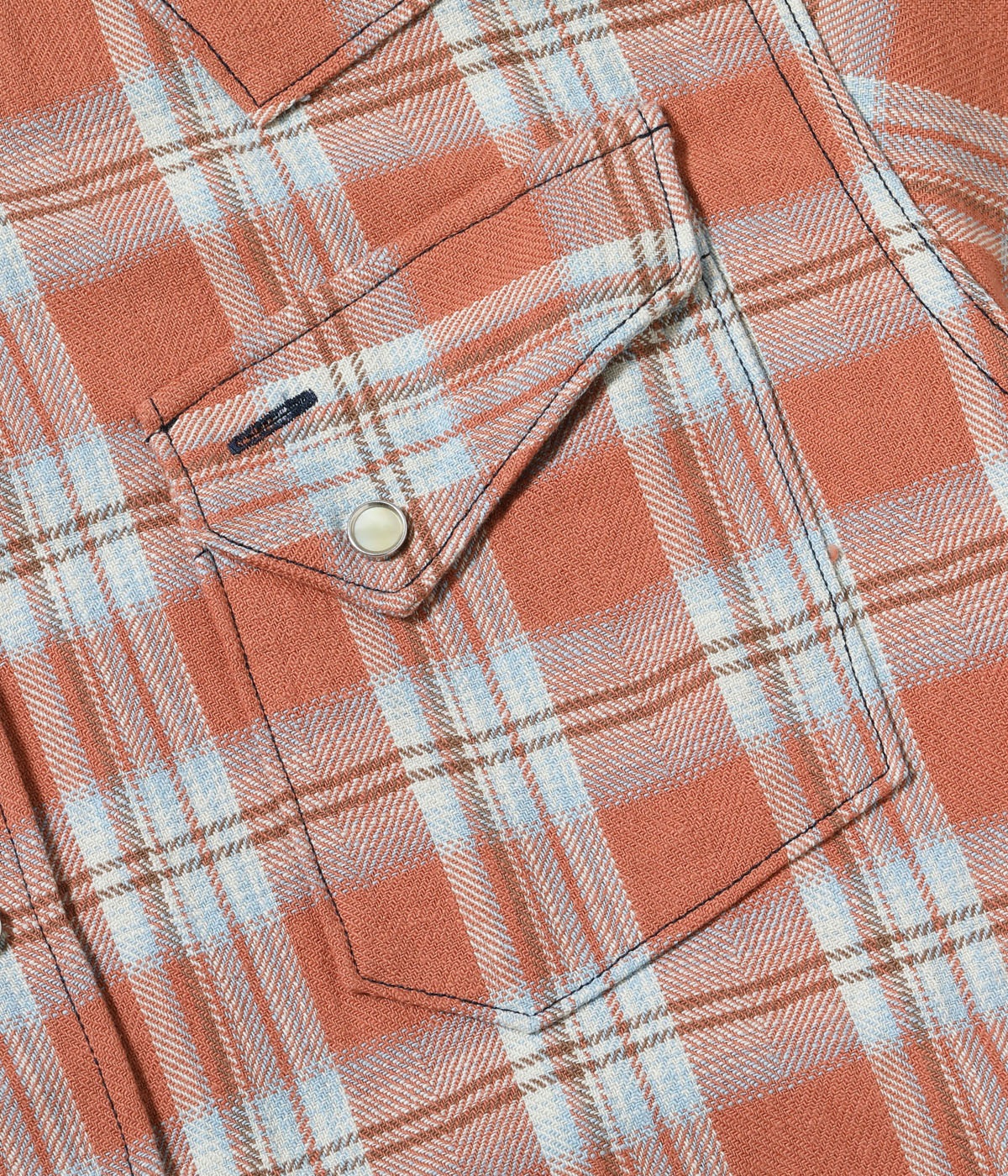 2026ǯ4��8�������� / Lot No. SC29687 / WASHER HERRINGBONE CHECK WESTERN SHIRT
