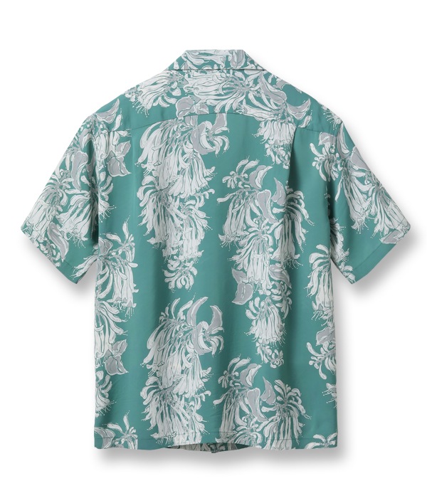 Lot No. SS39021 / RAYON HAWAIIAN SHIRT ��TRUMPET VINE��