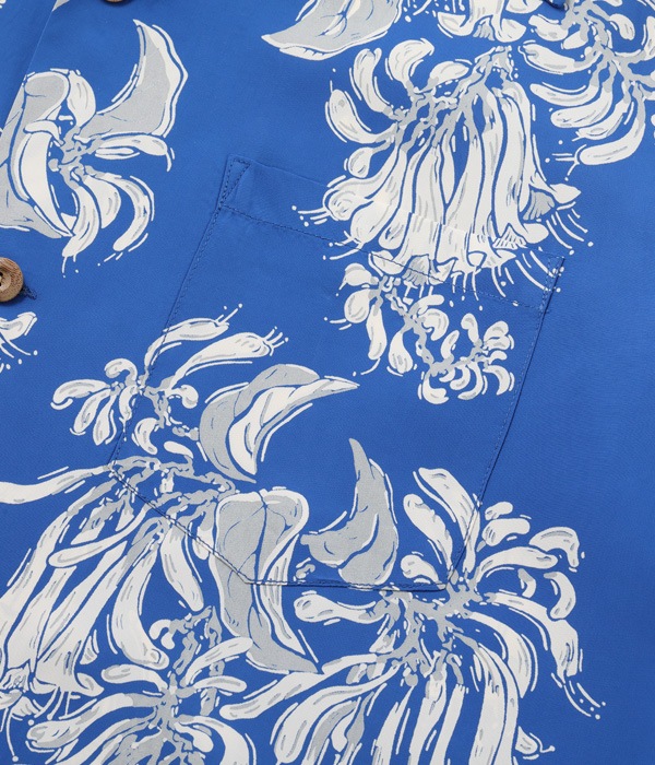 Lot No. SS39021 / RAYON HAWAIIAN SHIRT ��TRUMPET VINE��