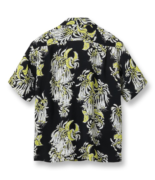 Lot No. SS39021 / RAYON HAWAIIAN SHIRT ��TRUMPET VINE��