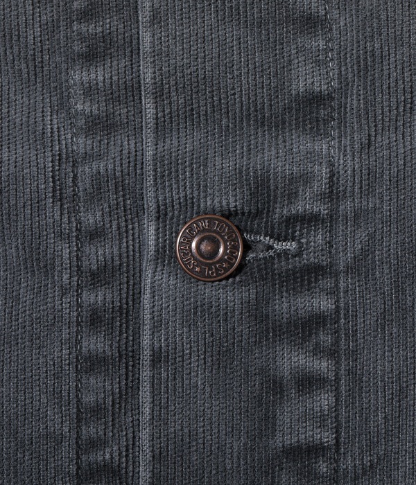 Lot No. SC15296 / SUMMER CORDUROY TRACKER JACKET PIGMENT DYED