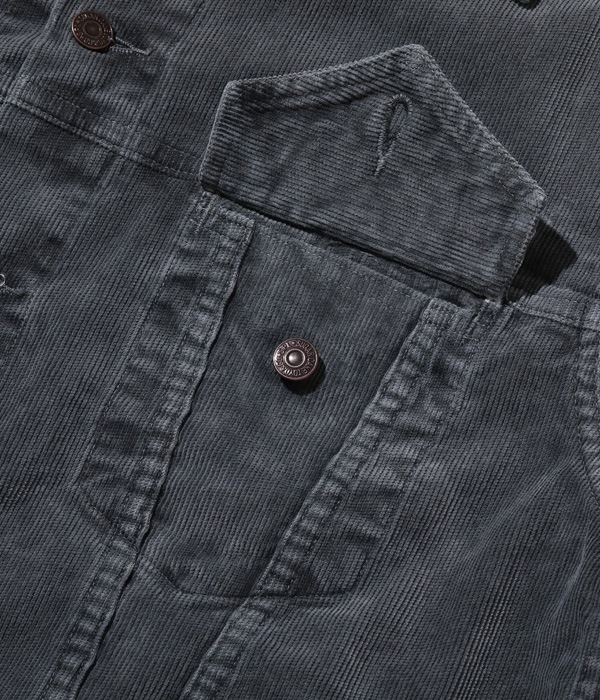 Lot No. SC15296 / SUMMER CORDUROY TRACKER JACKET PIGMENT DYED