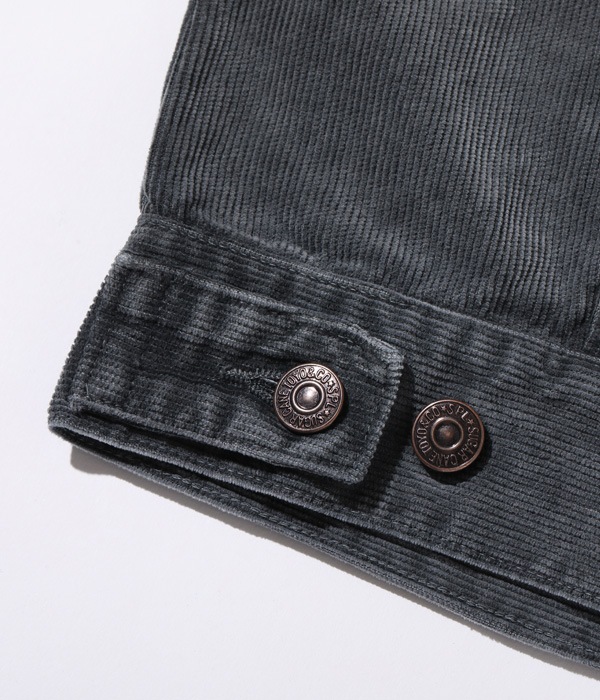 Lot No. SC15296 / SUMMER CORDUROY TRACKER JACKET PIGMENT DYED