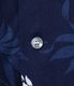 Lot No. DK39641 / DUKE KAHANAMOKU INDIGO COTTON HAWAIIAN SHIRT ��DUKE'S PINEAPPLE��