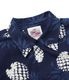 Lot No. DK39641 / DUKE KAHANAMOKU INDIGO COTTON HAWAIIAN SHIRT ��DUKE'S PINEAPPLE��