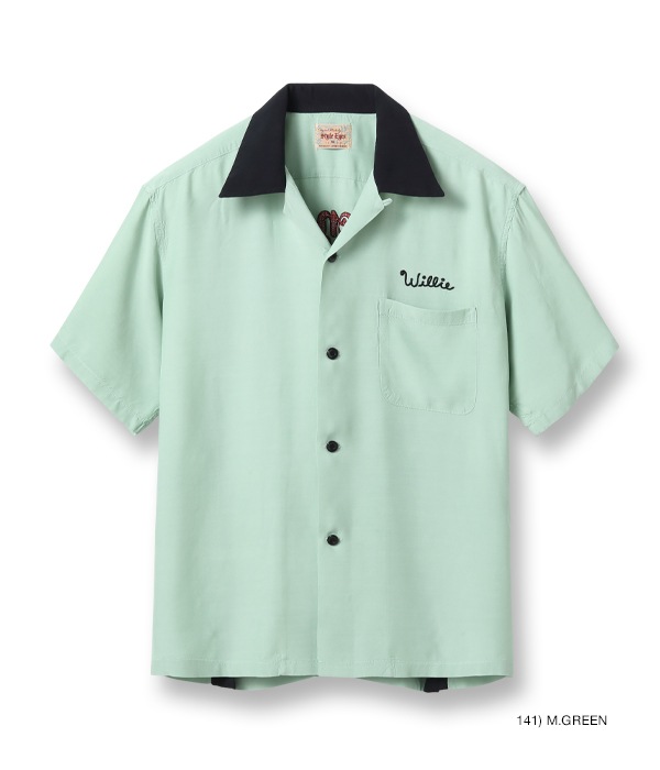 Lot No. SE39058 / RAYON BOWLING SHIRT ��ALONZO'S COFFEE SHOP INC.��