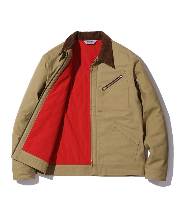 Lot No. SC15401 / CANVAS PADDED WORK JACKET