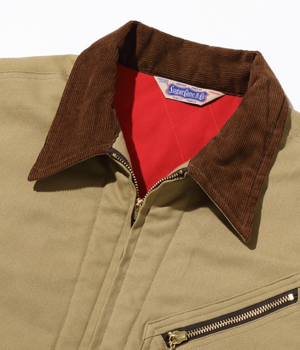 Lot No. SC15401 / CANVAS PADDED WORK JACKET