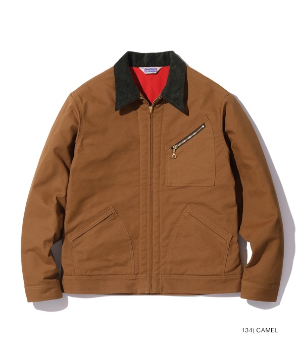 Lot No. SC15401 / CANVAS PADDED WORK JACKET