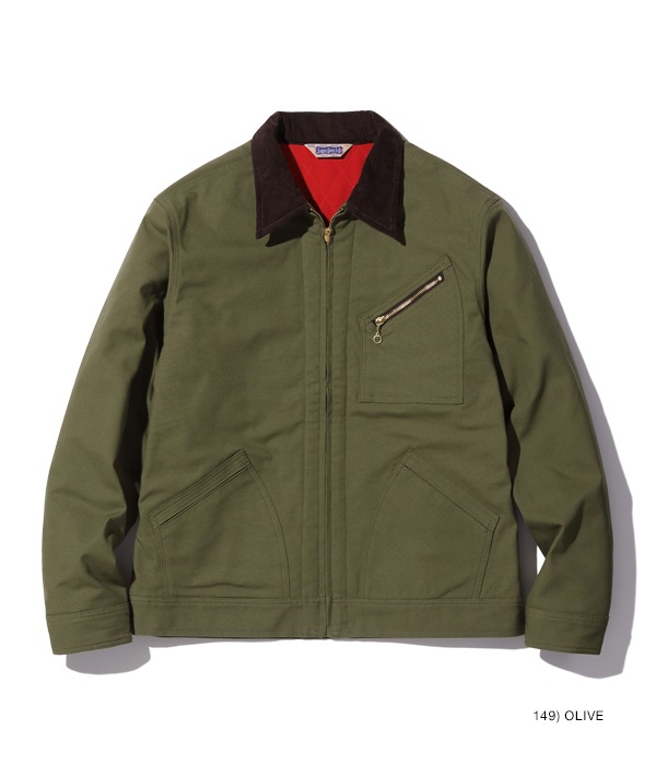 Lot No. SC15401 / CANVAS PADDED WORK JACKET