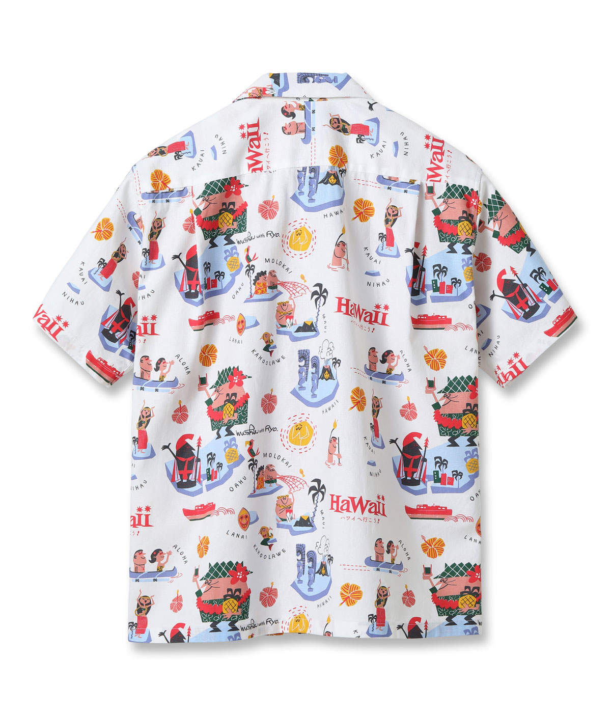 Lot No. SS39333 / COTTON �� LINEN HOPSACK OPEN SHIRT �ȥϥ磻�عԤ������� by ������ʿ with MOOKIE