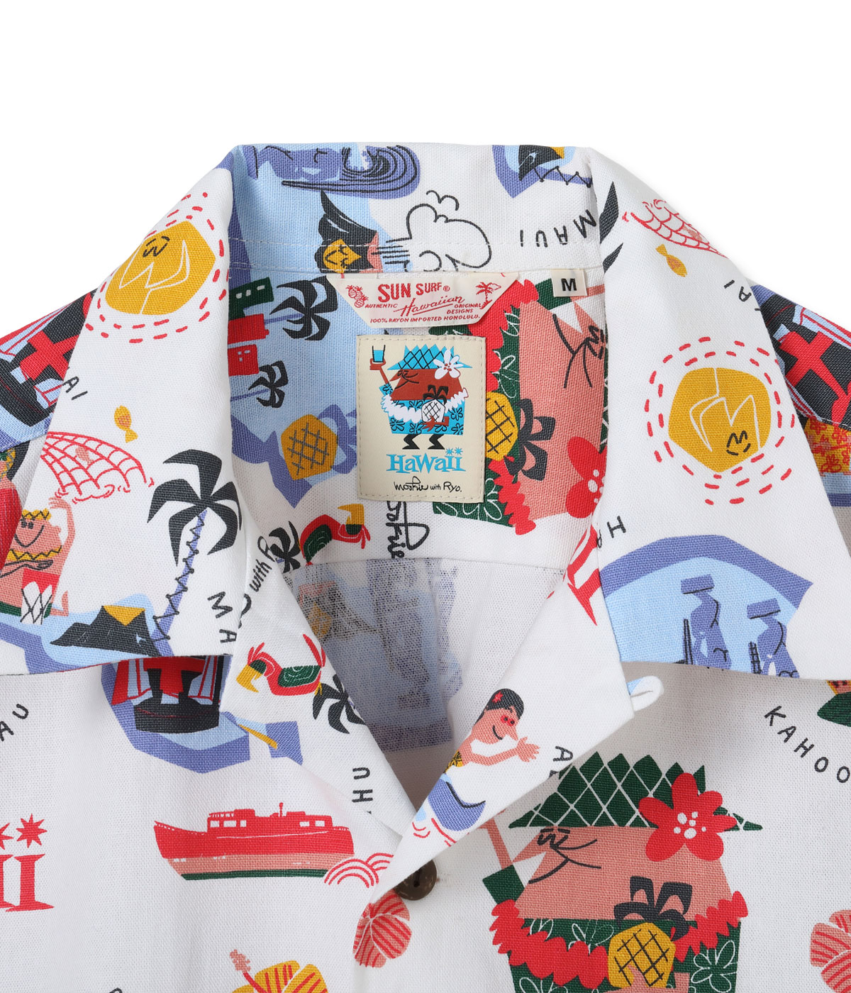 Lot No. SS39333 / COTTON �� LINEN HOPSACK OPEN SHIRT �ȥϥ磻�عԤ������� by ������ʿ with MOOKIE