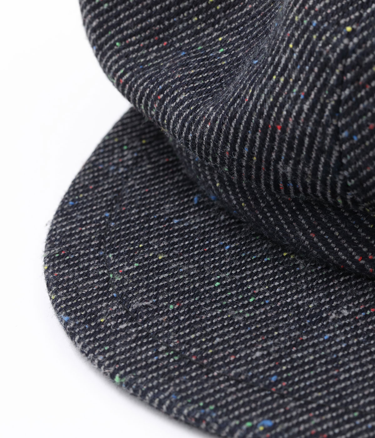 Lot No. SC02768 / FICTION ROMANCE 13.7oz. INDIGO NEP DENIM APPLEJACK CAP