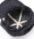 Lot No. SC02768 / FICTION ROMANCE 13.7oz. INDIGO NEP DENIM APPLEJACK CAP