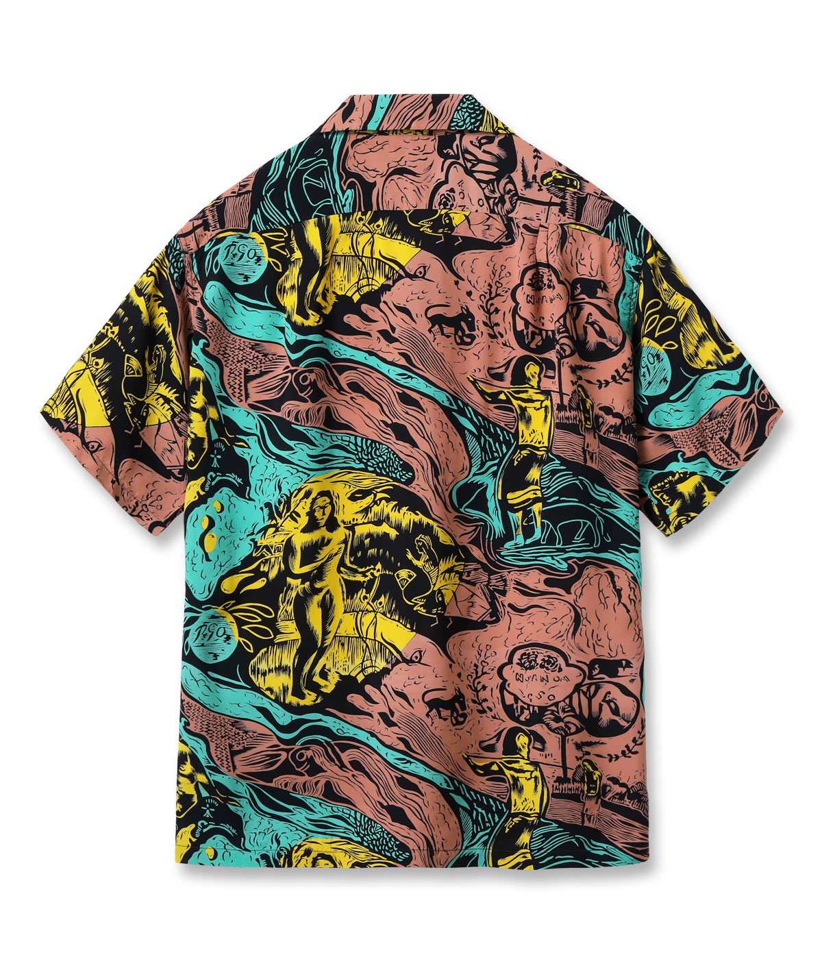 Lot No. SS39673 / SUN SURF SPECIAL EDITION ��GAUGUIN WOODCUT MYSTIC�� (SHORT SLEEVE)
