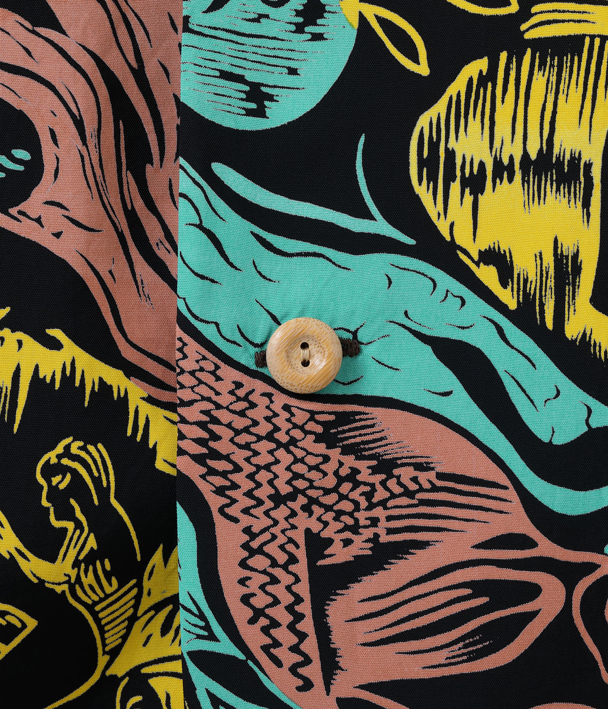 Lot No. SS39673 / SUN SURF SPECIAL EDITION ��GAUGUIN WOODCUT MYSTIC�� (SHORT SLEEVE)