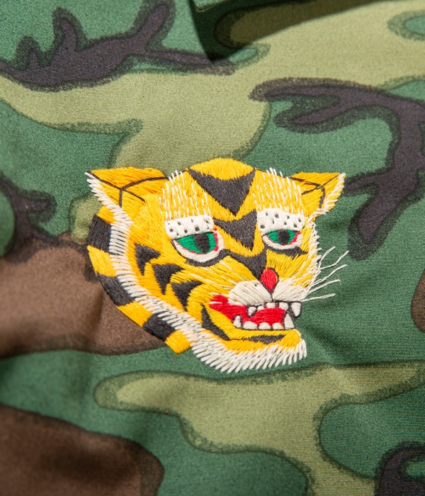 Lot No. TT14691-198 / Late 1960s Style Woodland Camouflage Vietnam Jacket ��1st RECON H&C CO.��