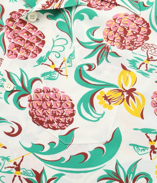 Lot No. SS39022 / RAYON HAWAIIAN SHIRT ��ISLAND FEELING��