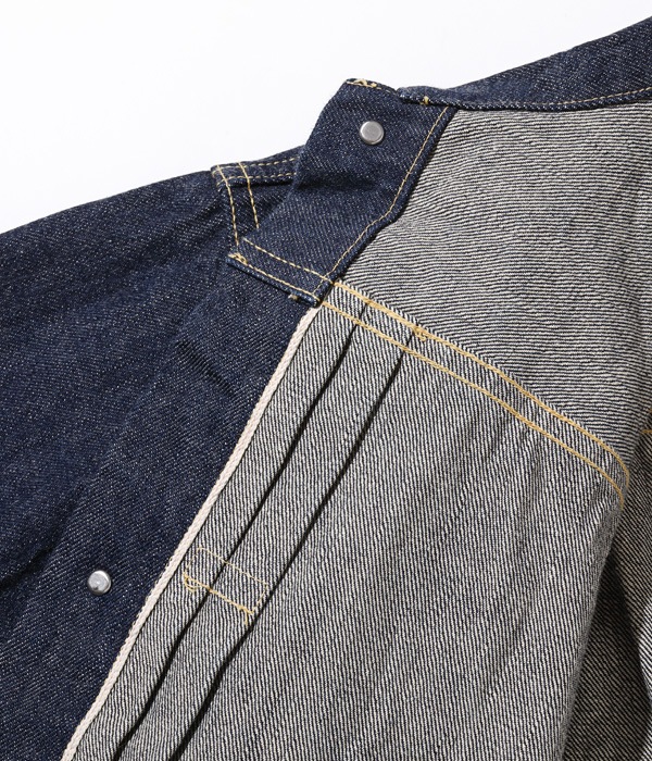 Lot No. BR16041T / WORLD WAR II DENIM BLOUSE SPLIT T
