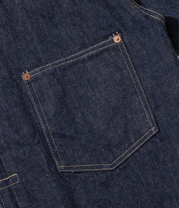 Lot No. BR16041T / WORLD WAR II DENIM BLOUSE SPLIT T