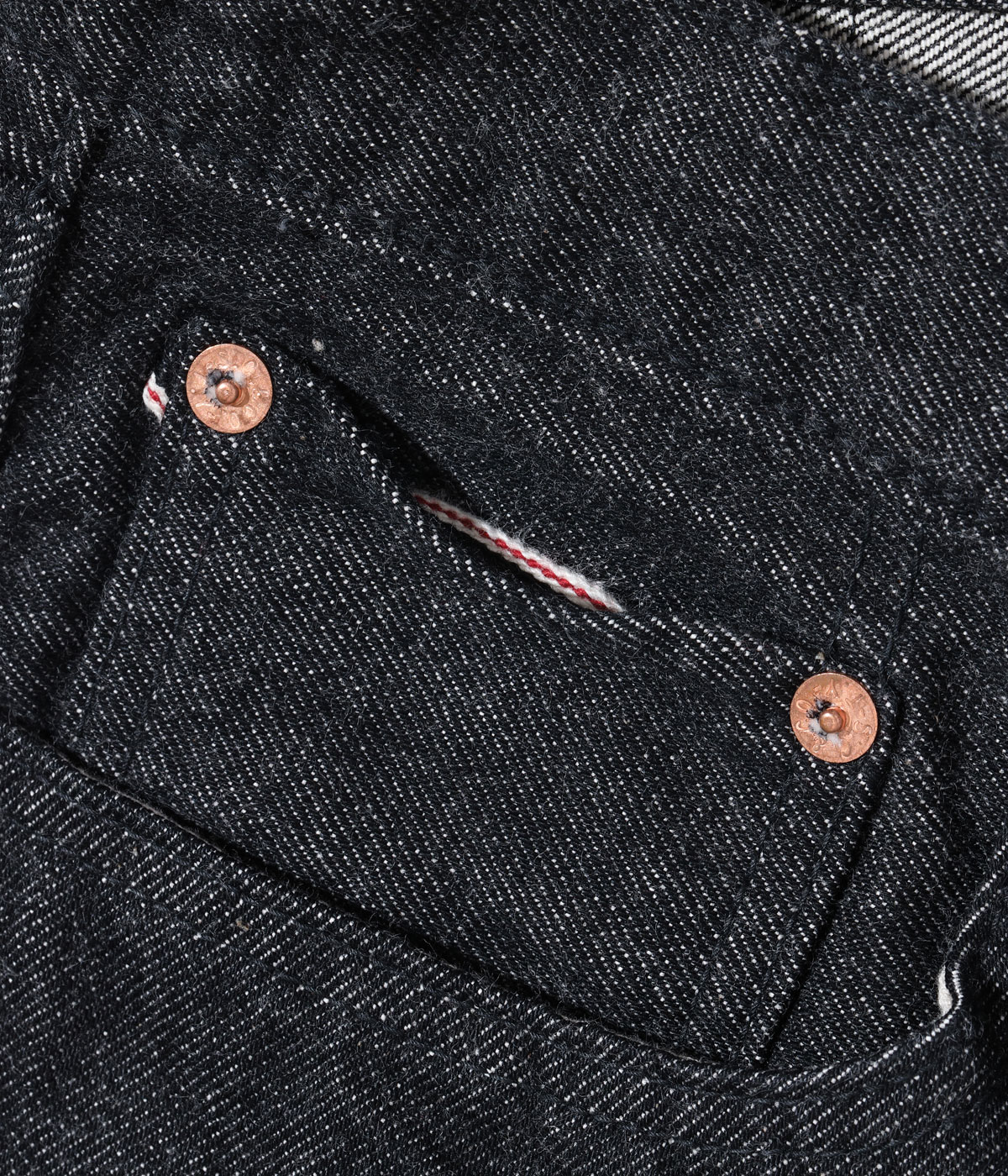 Lot No. SC42460 / 14.25oz. BLACK DENIM 1947 MODEL (REGULAR STRAIGHT)