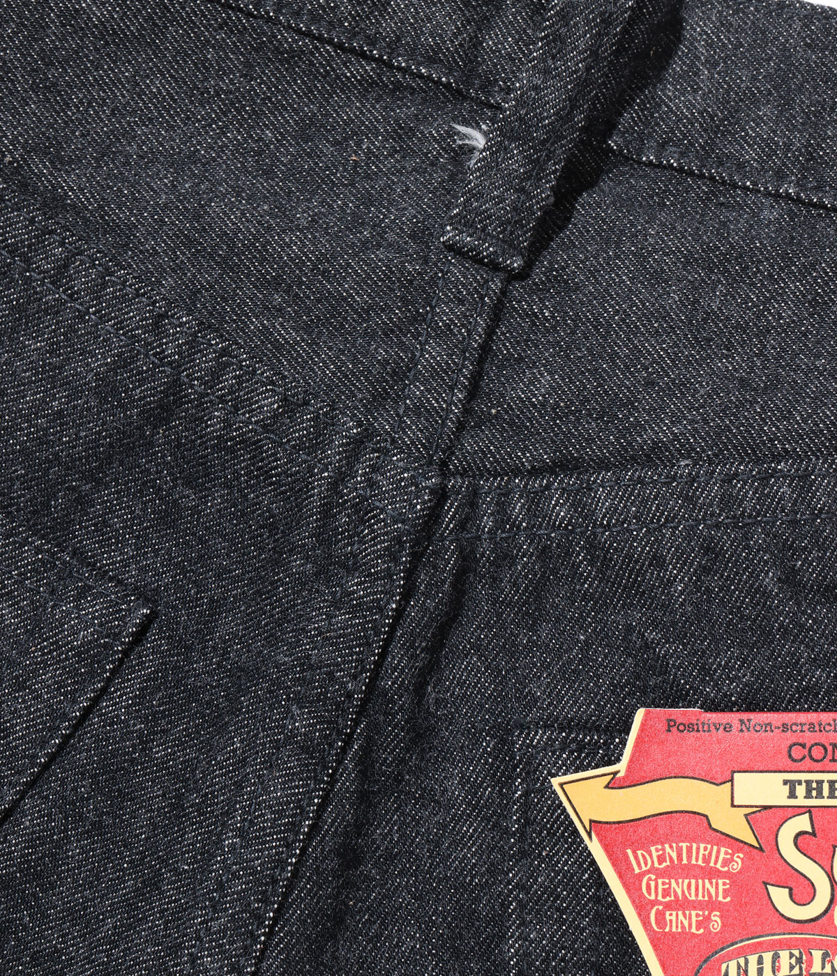 Lot No. SC42460 / 14.25oz. BLACK DENIM 1947 MODEL (REGULAR STRAIGHT)