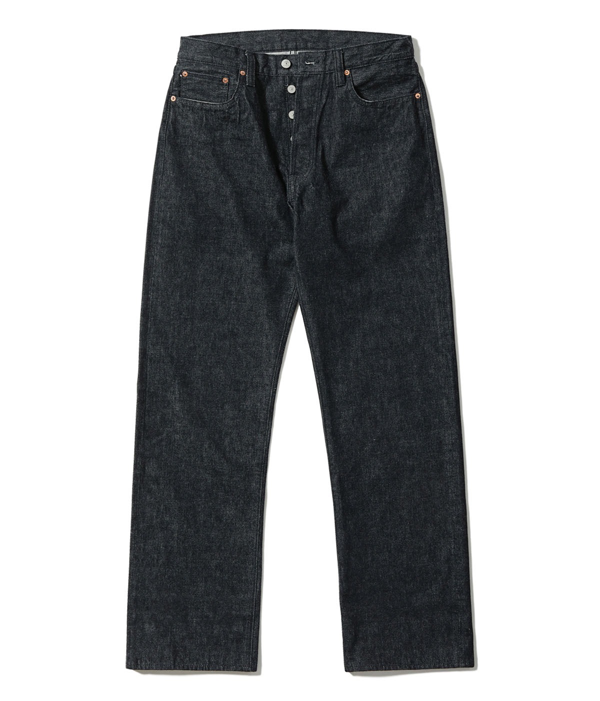 Lot No. SC42460 / 14.25oz. BLACK DENIM 1947 MODEL (REGULAR STRAIGHT)