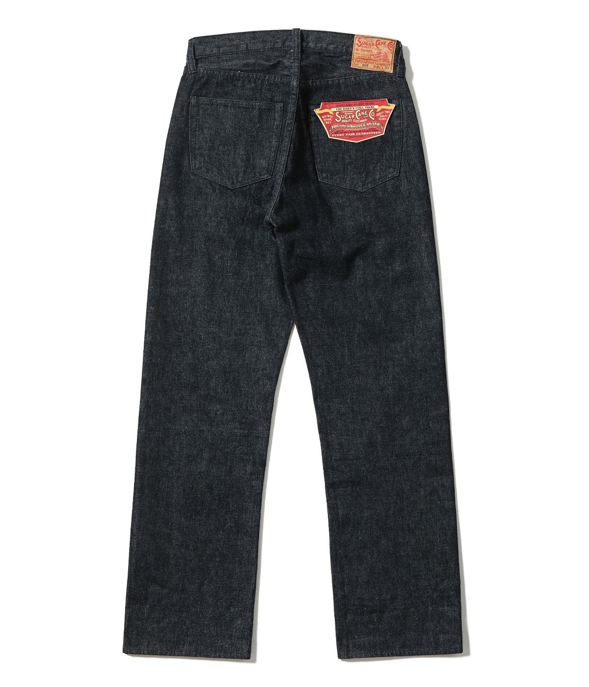 Lot No. SC42460 / 14.25oz. BLACK DENIM 1947 MODEL (REGULAR STRAIGHT)