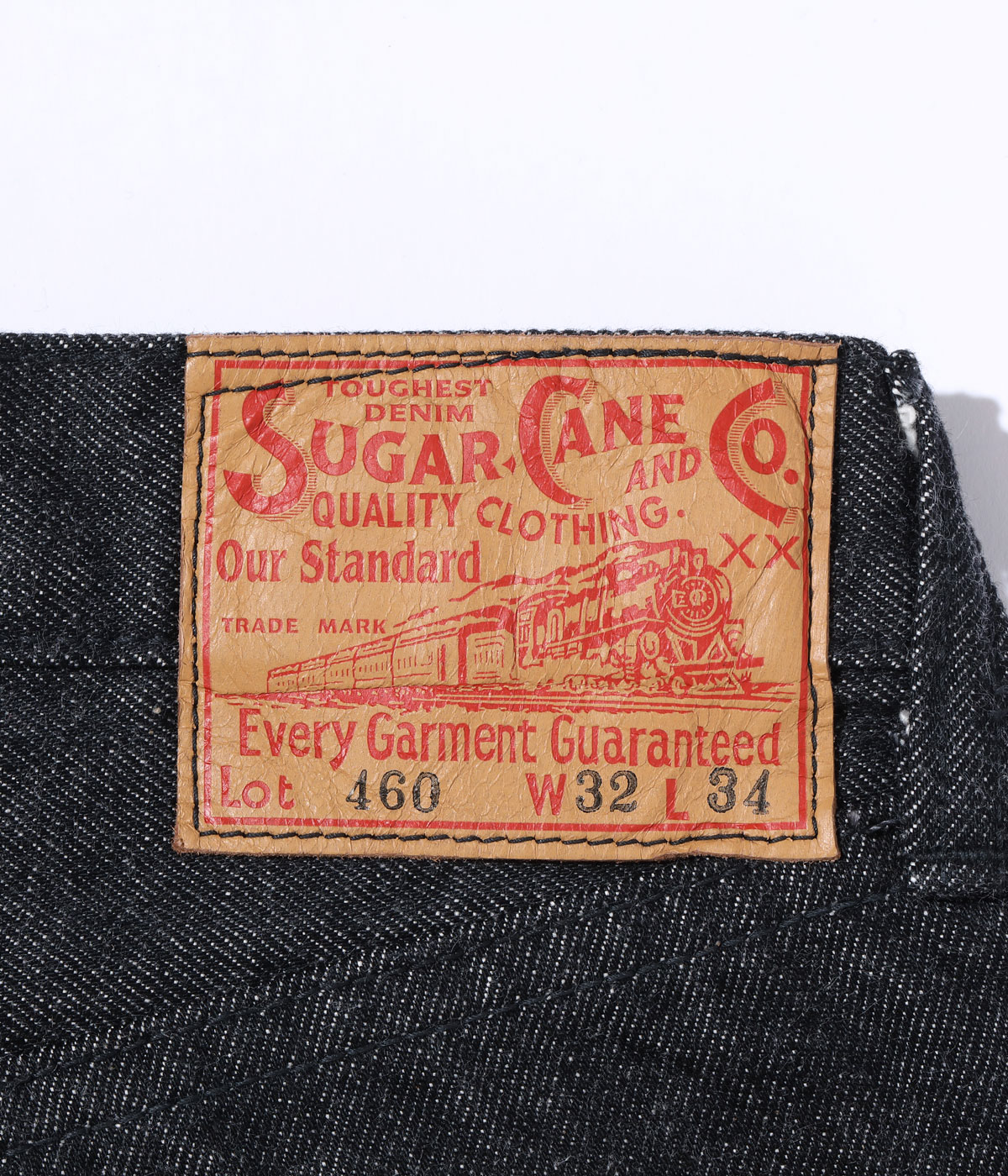 Lot No. SC42460 / 14.25oz. BLACK DENIM 1947 MODEL (REGULAR STRAIGHT)