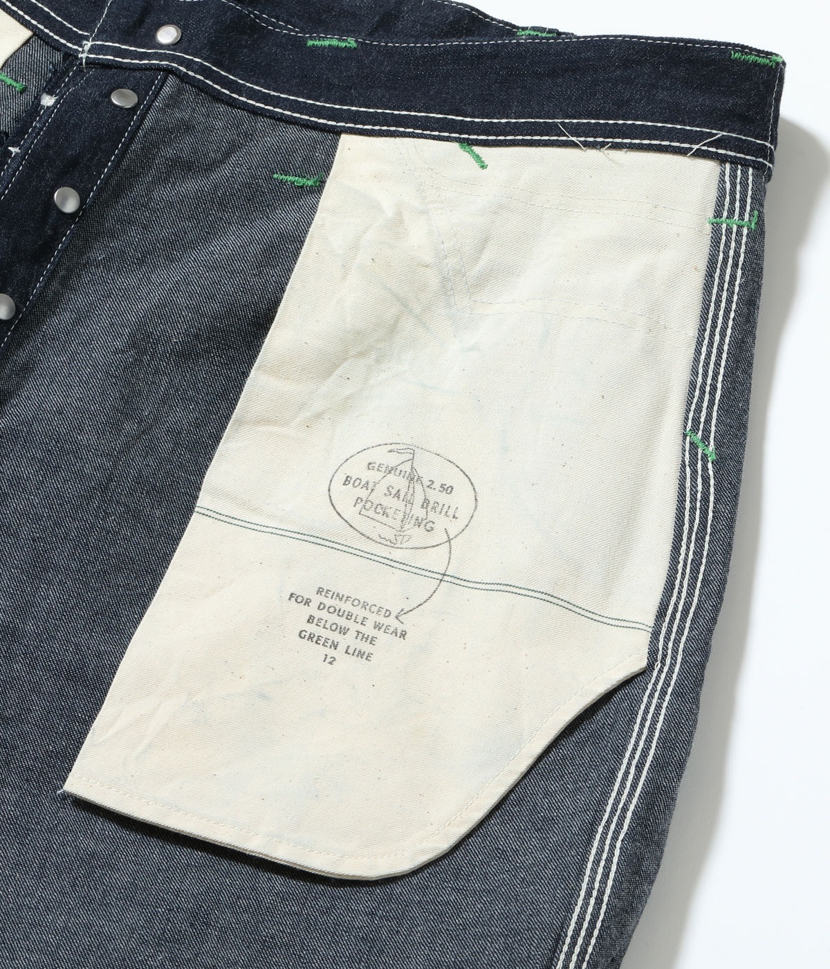 Lot No. SC42495 / 11oz. BLUE DENIM WORK PANTS