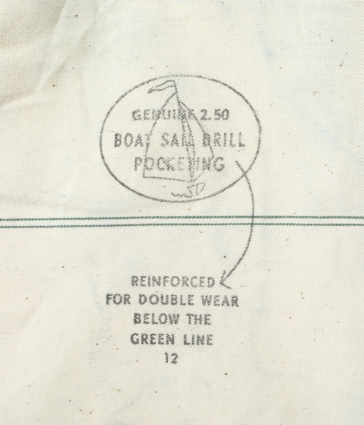 Lot No. SC42495 / 11oz. BLUE DENIM WORK PANTS
