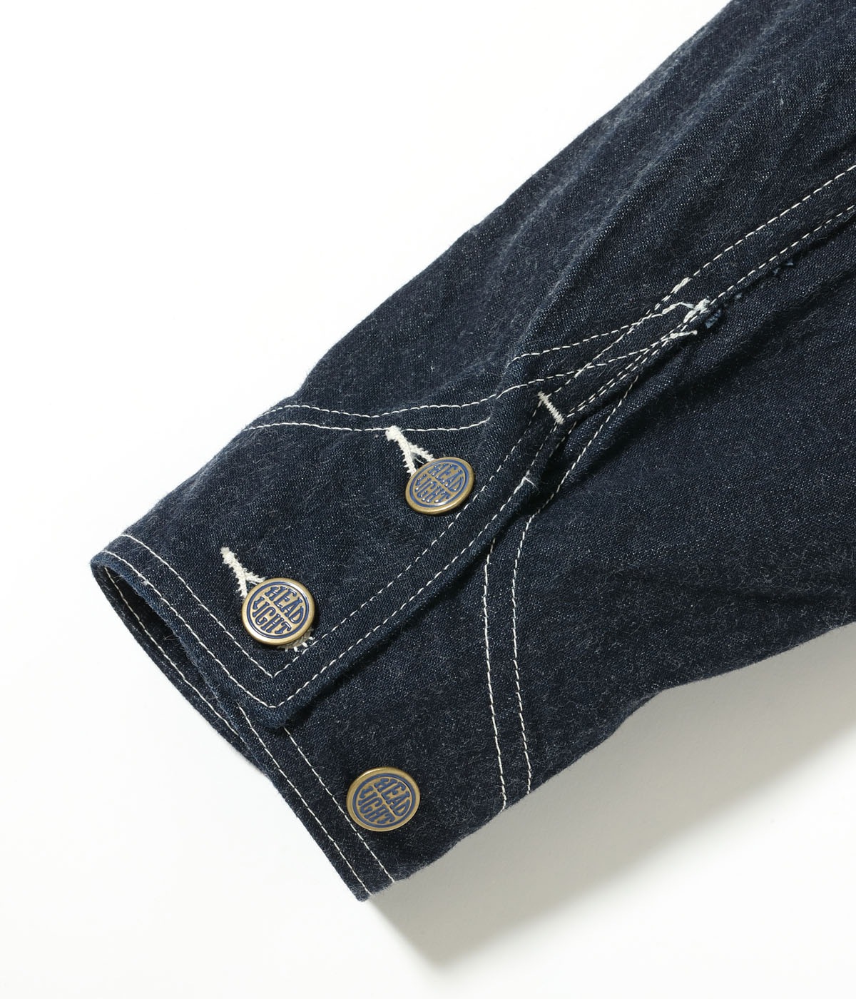 Lot No. HD15711 / HEADLIGHT 11oz. BLUE DENIM WORK COAT