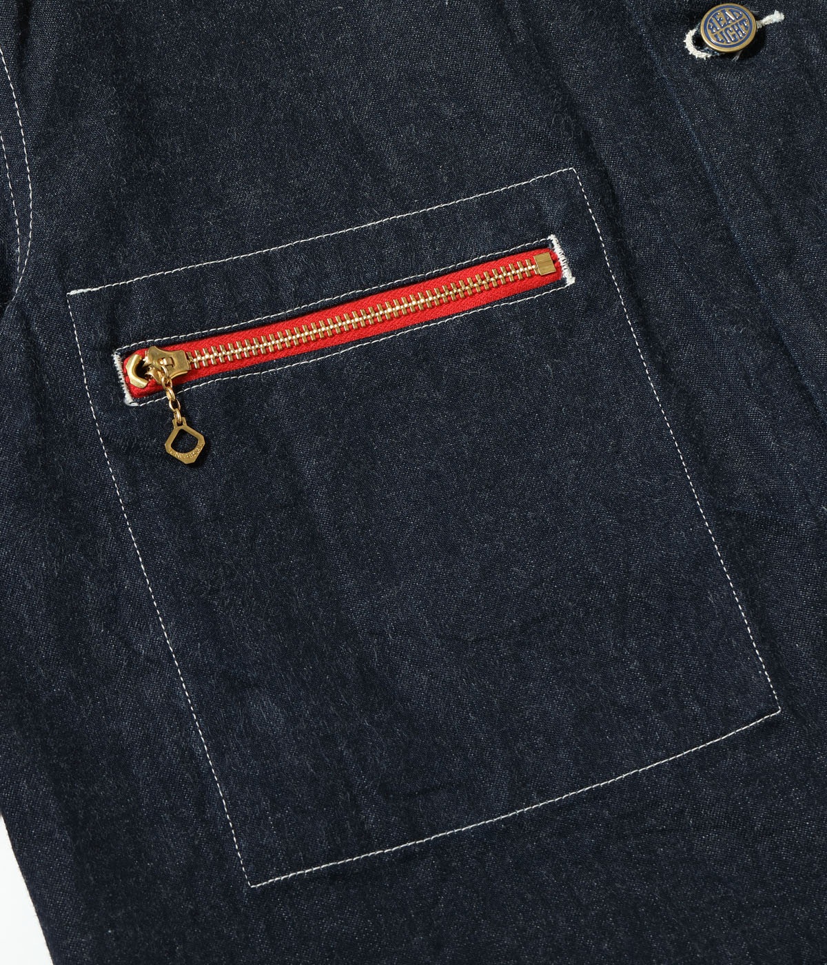 Lot No. HD15711 / HEADLIGHT 11oz. BLUE DENIM WORK COAT