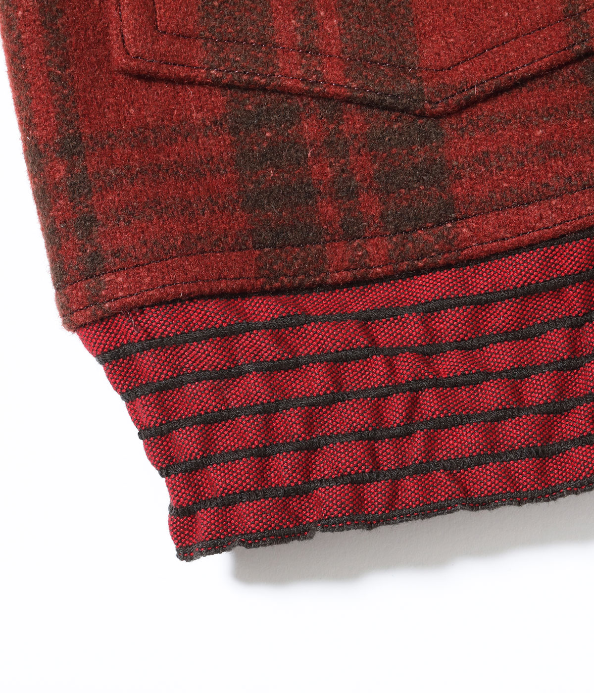 Lot No. BR15752 / JACKET, WOOL, RED PLAID CIVILIAN CONSERVATION CORPS BUZZ RICKSON MFG. CO.