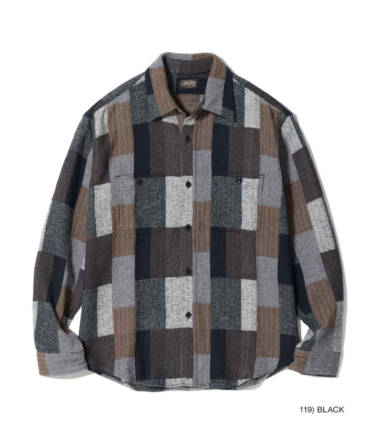 Lot No. SC29590 / RANDOM PATCHWORK WORK SHIRT