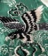 Lot No. TT14813-125 / Mid 1950s Style Acetate Souvenir Jacket ��DRAGON�� �� ��BLACK EAGLE��