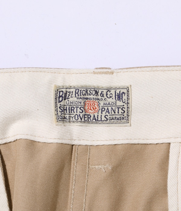 Lot No. BR40025 / BUZZ RICKSON��S ORIGINAL SPEC. CHINOS (ONE WASH)