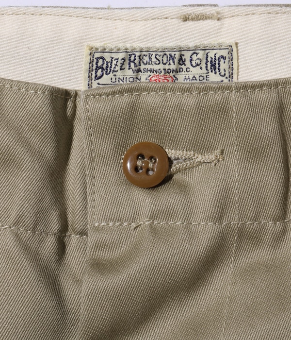 Lot No. BR40025 / BUZZ RICKSON��S ORIGINAL SPEC. CHINOS (ONE WASH)